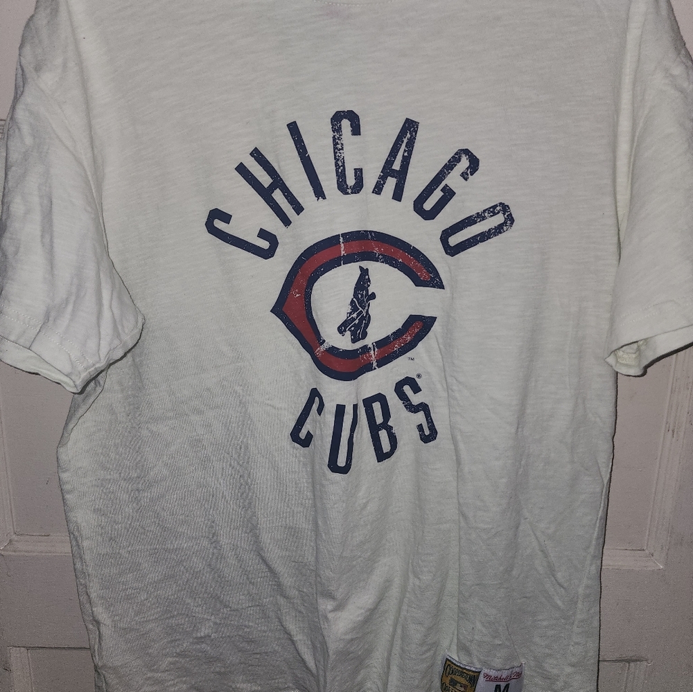 Chicago Cubs Mitchel Ness Med t-shirt